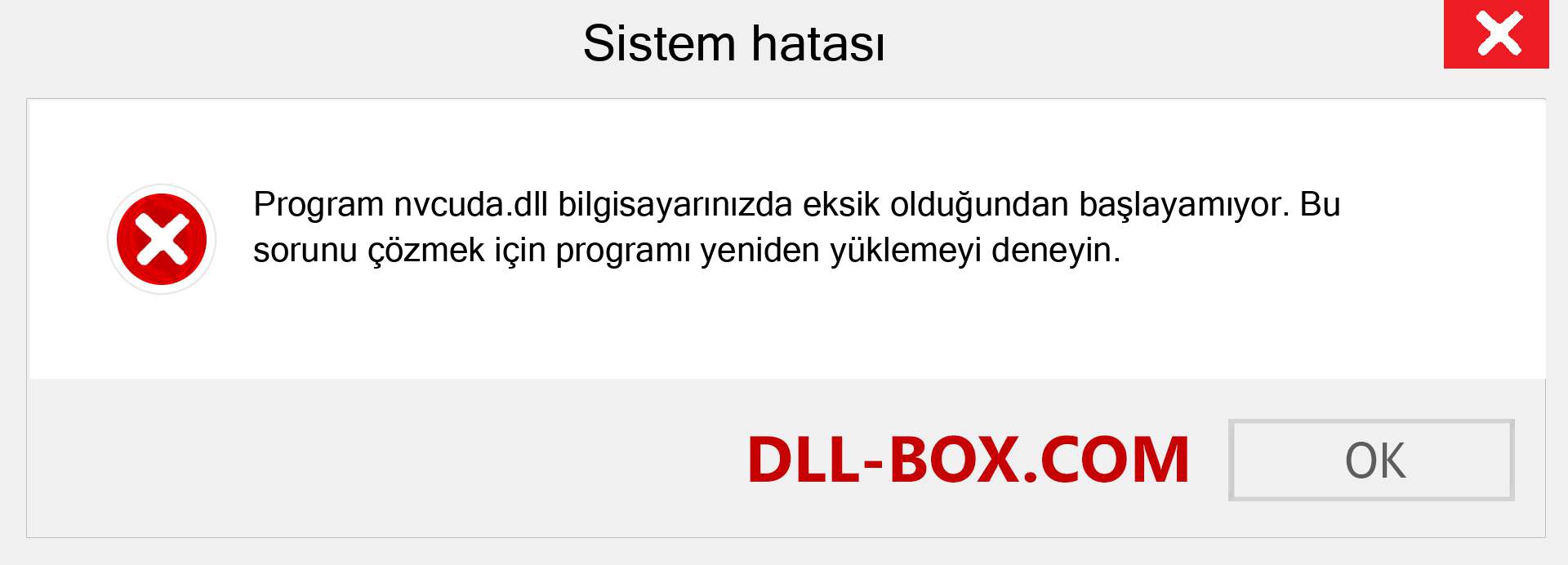 nvcuda.dll dosyası eksik mi? Windows 7, 8, 10 için İndirin - Windows'ta nvcuda dll Eksik Hatasını Düzeltin, fotoğraflar, resimler